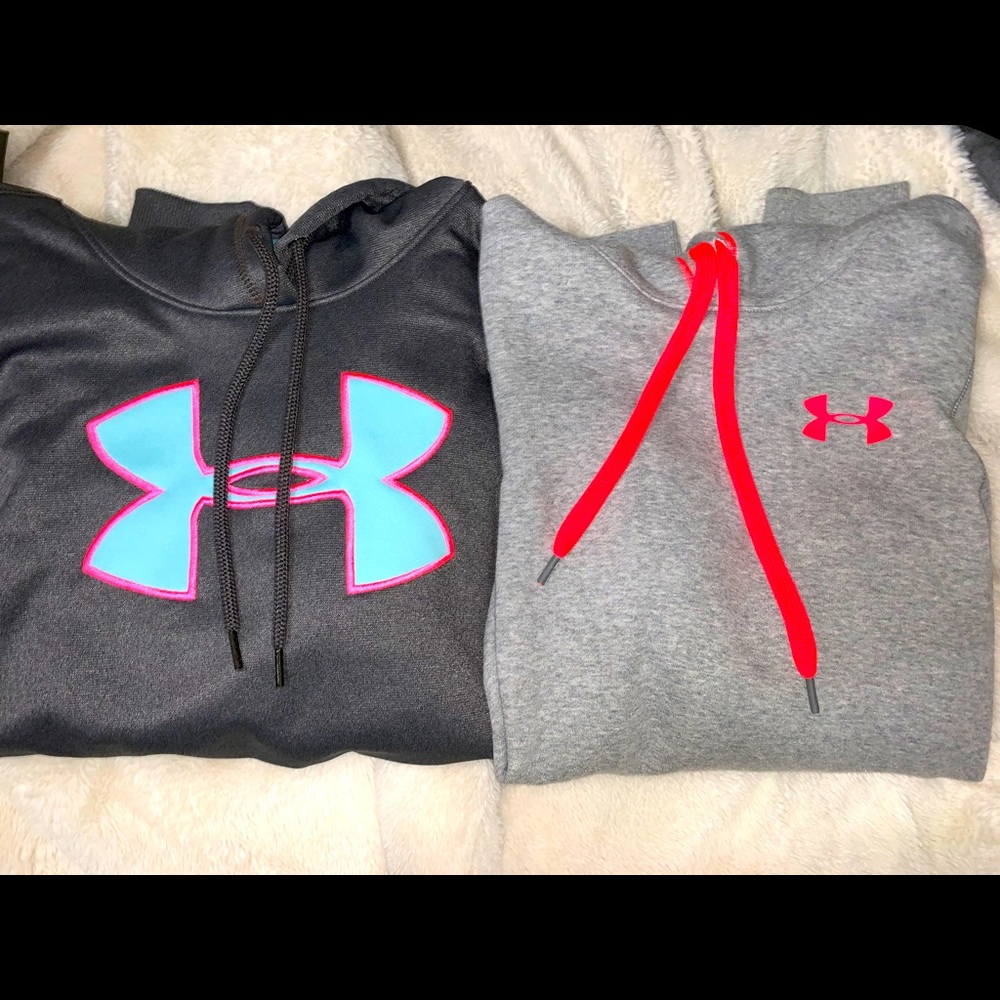 Bundle of 2 under armour sweatshirts